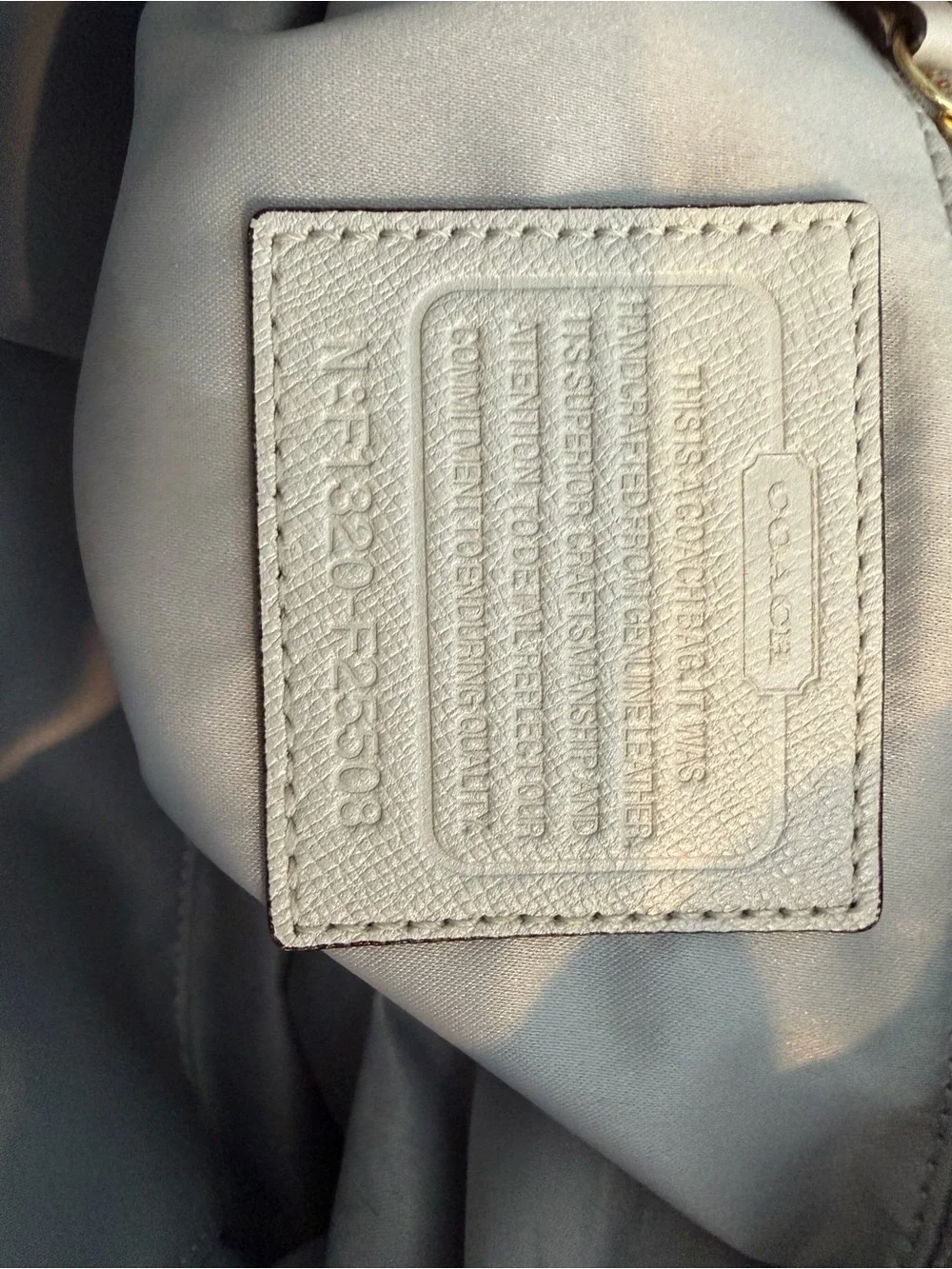 Coach Madison Julianne Off-White Leather Satchel / Tote (Style 12935)